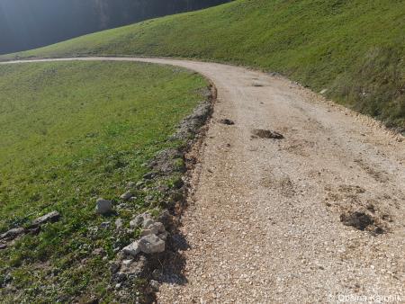 Dela za izvedbo asfaltiranja cestišča - Klemenčevo